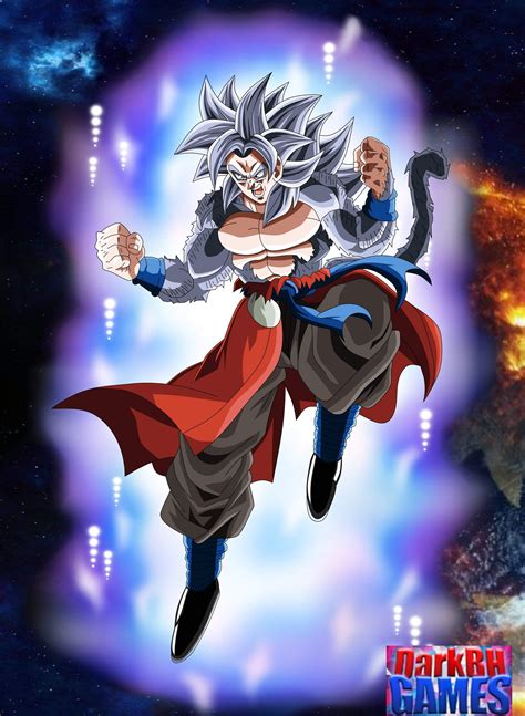 Goku Xeno Ssj4 Ultra Instinto By Masterartzl On Deviantart