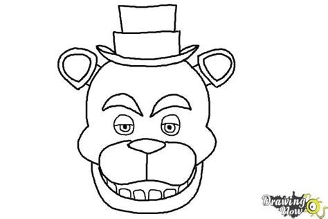 How To Draw Freddy Fazbear From Five Nights At Freddys Drawingnow