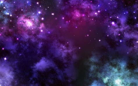 High Resolution Purple Galaxy Stars Wallpaper Pics