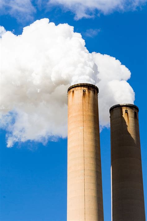 Free Photo Pollution Smokestack Industrial Factory Plant Industry