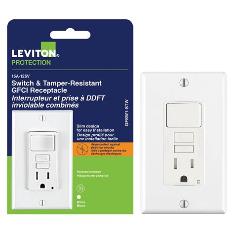 Leviton Decora 15a Switch And Gfci Receptacle The Home Depot Canada