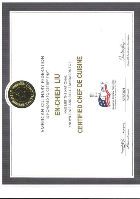 Acf Ccc Certification