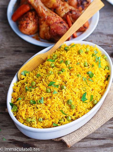 My yellow rice recipe is one of those rice that you can eat all by itself, because of all the flavors and herbs in it. South African Yellow Rice- Quick, easy fragrant rice ...