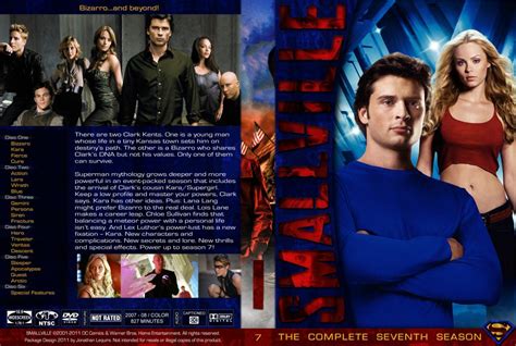 Smallville Season 7 Tv Dvd Custom Covers Smallville S07 R1 Dvd