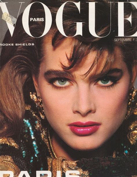 Pin By Terrebella Moda On Vogue Covers 1980s Brooke Shields Vogue