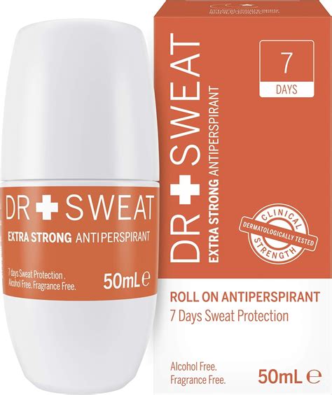 Dr Sweat Antiperspirant Roll On For Excessive Sweating Clinical