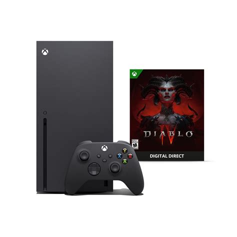 xbox series x diablo® iv bundle includes diablo® iv and bonus in game content 1tb ssd