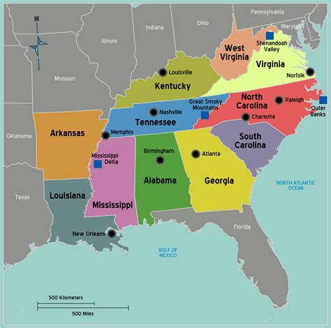 What States Are Considered To Be A Part Of The Southeast Region Of The