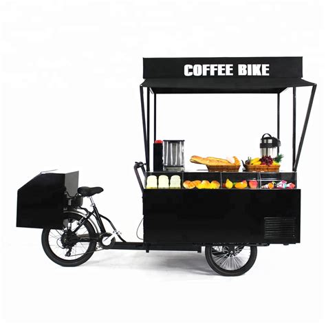 New Design Street Vending Cartselectric Ice Cream Mobile Food Bike For
