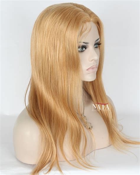 Straight Strawberry Blonde Wigs 150 Density