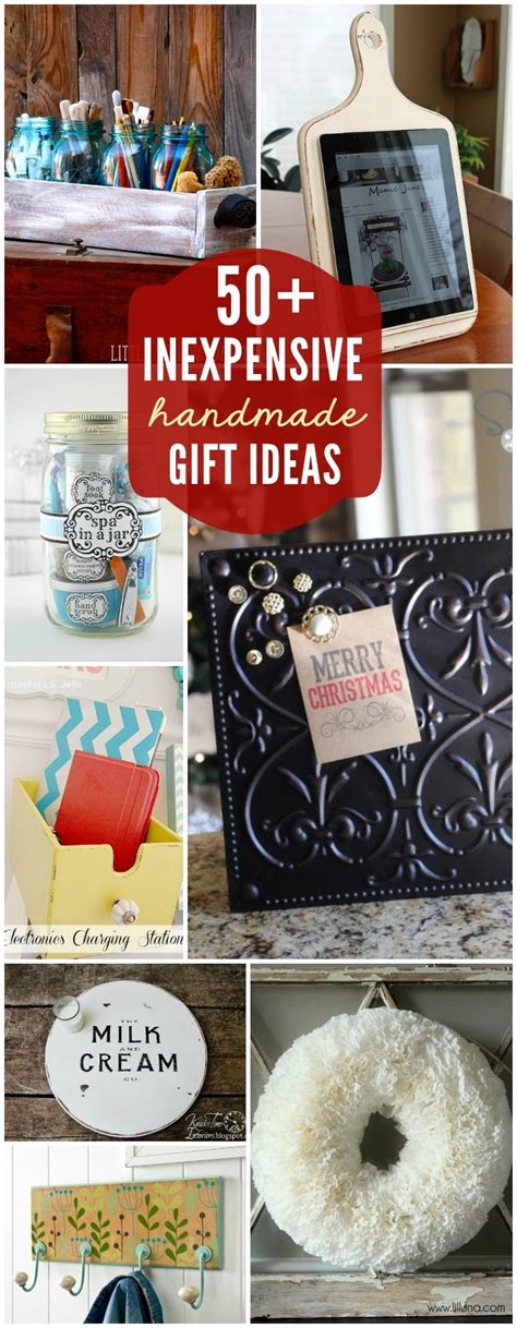 50 Inexpensive DIY Gift Ideas