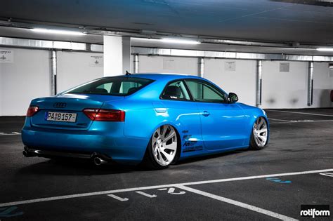 Breathtaking Audi A5 Stanced Out With Rotiform Modular Monoblock Wheels