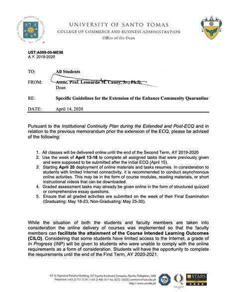UST College of Commerce and Business Administration - Home | Facebook