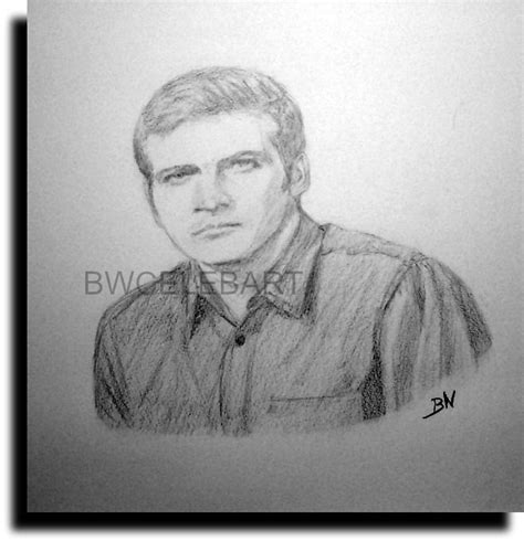 Lee Majors Pencil Drawing Heath Barkley The Big Valley Tv Westerns Fall