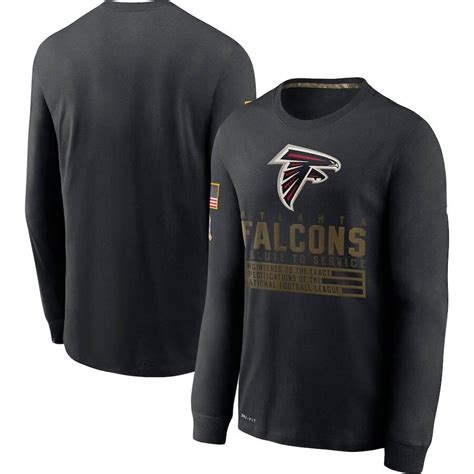 Falcons Salute To Service Long Sleeve T Shirt Us Sports Nation