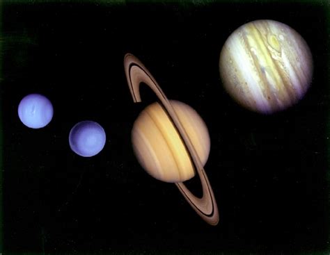 The Gas Giants Jupiter Saturn Uranus And Neptune Annes Astronomy News
