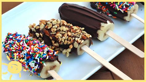 A Fantastic Recipe For Frozen Chocolate Covered Bananas Afternoon Baking With Grandma