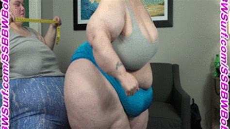 Bbwsurf Ssbbw Bobbi Jo Westley Measures Her Hips