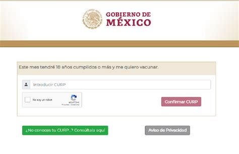 Tu curp a la mano y registrarte en la página mivacuna.salud.gob.mx y posteriormente solicitar tu cita en vacunacion.jalisco.gob. Inicia registro de personas de 18 a 29 años para vacuna ...