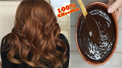 Natural Brown Hair Dye 100 Homemade With Simple Ingredients Urdu Hindi