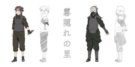 Kirigakure Uniform Reference By Makibo031226 On Deviantart Naruto