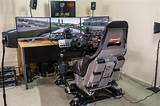 Full Motion Sim Racing Cockpit Photos