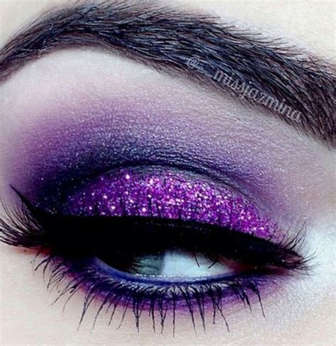 Eyes Purple Purple Eye Makeup Purple Makeup Purple Eyeshadow