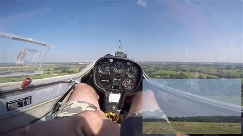 Glider Flight With Staffordshire Gliding Club Youtube