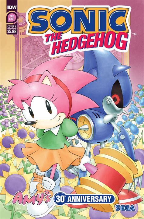 Sonic The Hedgehog Amys 30th Anniversary 1 Cover A Hammerstrom