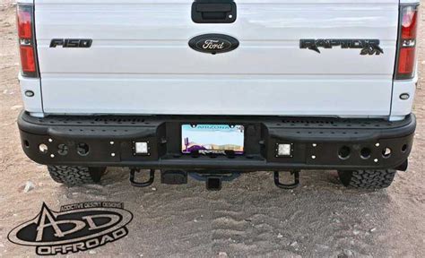 The rear seat area has a flat floor for cargo and an optional locking underseat area for storing. F150 Series Venom Rear Bumper: Addictive Desert Designs ...