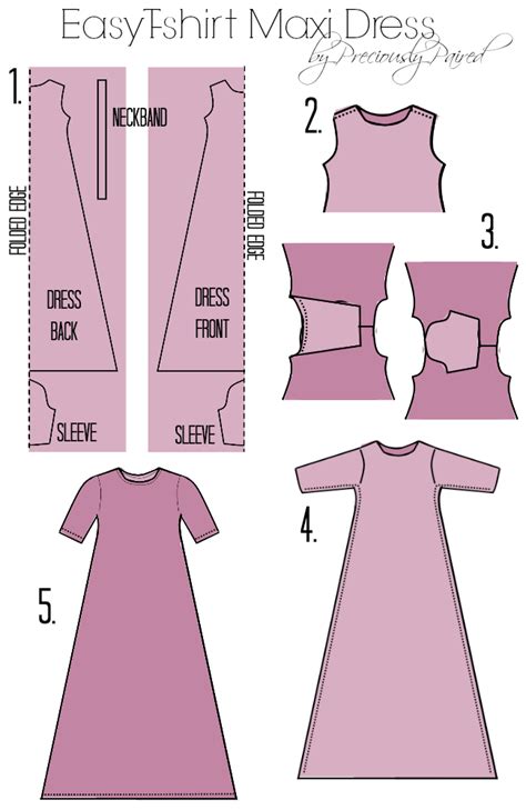 Easy T Shirt Maxi Dress Tutorial Maxi Dress Tutorials Maxi Dress