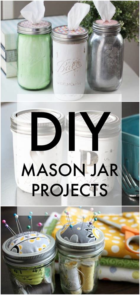 Easy Diy Mason Jar Crafts Reasons To Skip The Housework