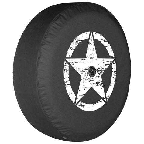 Boomerang Enterprises Distressed Star Logo Tire Cover For 18 20 Jeep