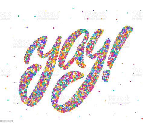 Yay Vector Lettering Stock Illustration - Download Image Now - iStock