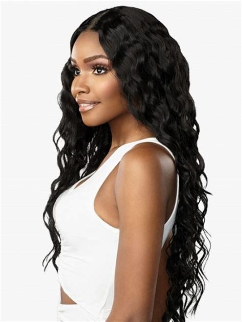 Sensationnel Butta Lace Human Hair Blended Hd Lace Front Wig Loose