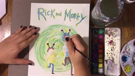 Maybe you would like to learn more about one of these? Time Lapse Watercolor: Rick and Morty Painting - YouTube