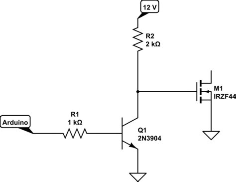 Arduino Controlling Dc Fan With Mosfet Pwm Electrical Engineering