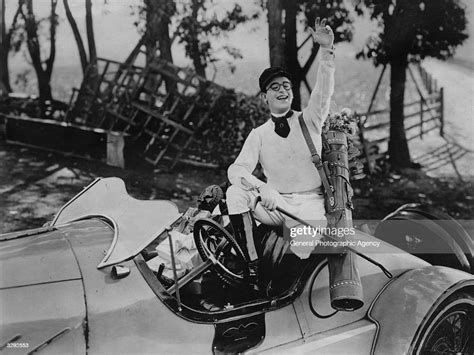 harold lloyd gives a wave from his car in the silent comedy girl news photo getty images
