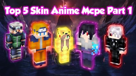 Top 5 Skin Anime Minecraft Terbaik Part 1 Youtube