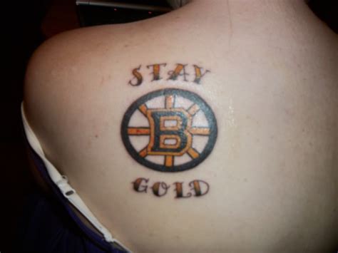 Boston Bruins Tattoo Tattoos And Piercings Boston Bruins Tattoos