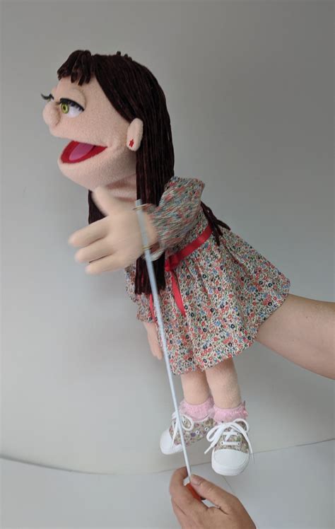 Professional Ventriloquist Puppet Funny Girl Puppet Custom Etsy