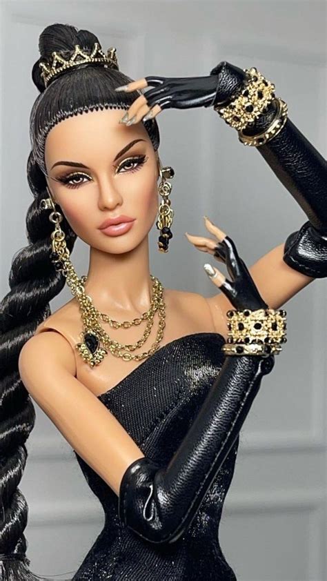 Dress Barbie Doll Im A Barbie Girl Black Barbie Glam Doll Glamour Dolls Beautiful Barbie