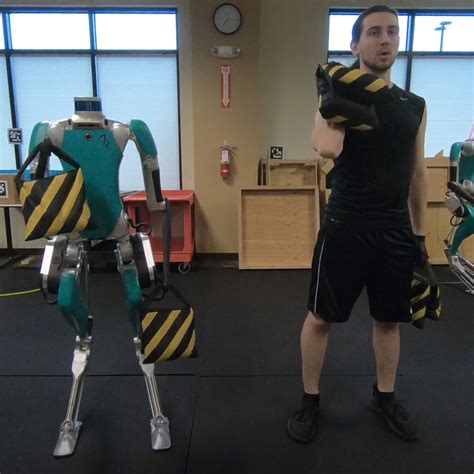 Human Sized Robot Can Be Your New Workout Buddy