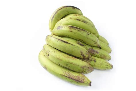 Ripe Green Banana Stock Photo Image Of Diet Snack Healthy 45585474