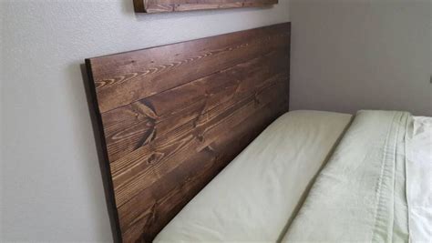 Details About Wood Bed Headboard Wall Mounted Wall Hanging Wooden