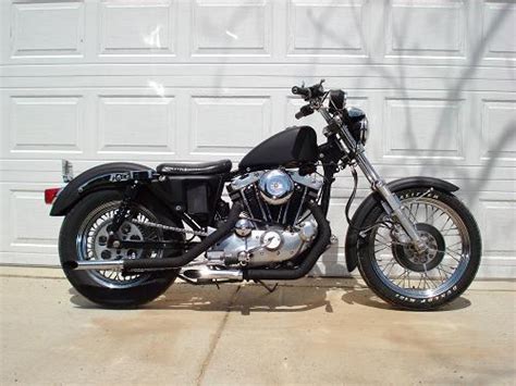 'the history of the sportster' contributions by: 1980 Harley-Davidson® XLH-1000 Sportster® 1000 (Black ...