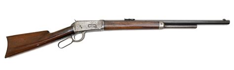 Antique Winchester Model Lever Action Rifle Gambaran