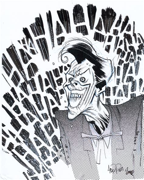 James Harren Joker Sketch Commission