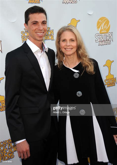 Actress Lindsay Wagner And Son Alexi Kingi Arrive For The 40th Annual
