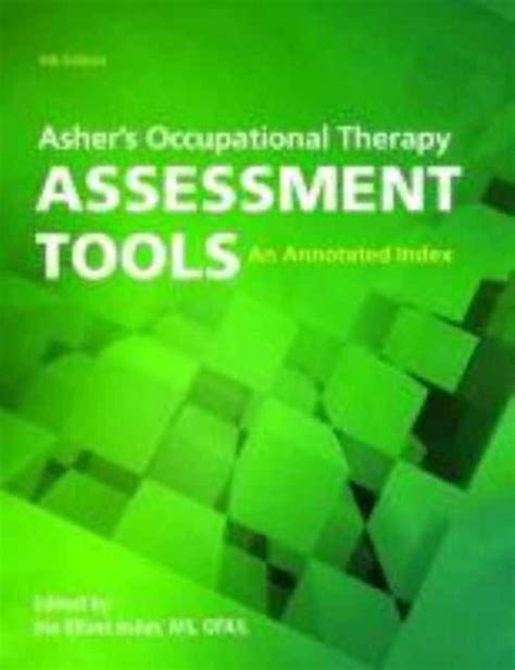 Ashers Occupational Therapy Assessment Tools 9781569003534 Boeken
